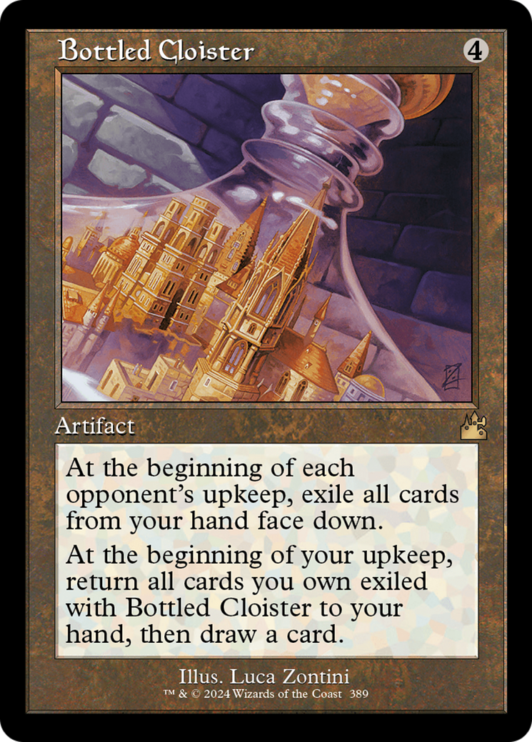 Image of Bottled Cloister (Retro Frame) (RVR-389) - Ravnica Remastered Foil