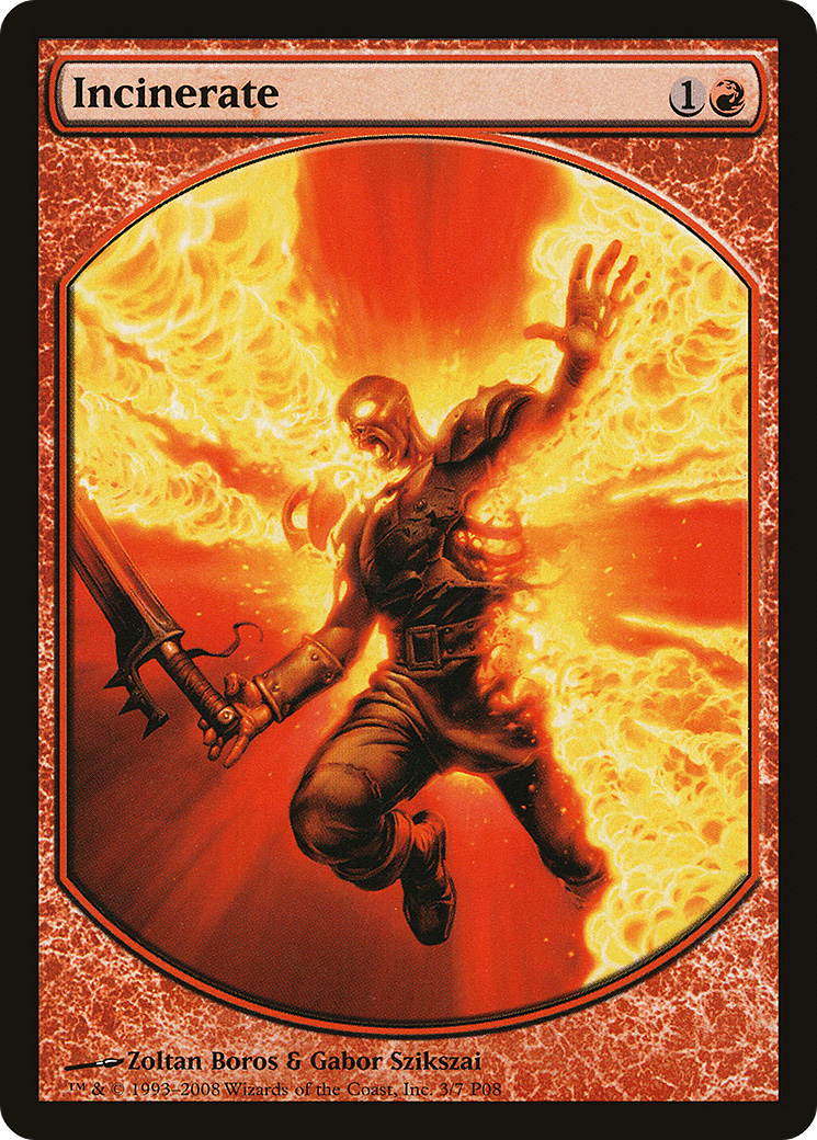 Image of Incinerate (MPRP-003) - Magic Player Rewards 2008