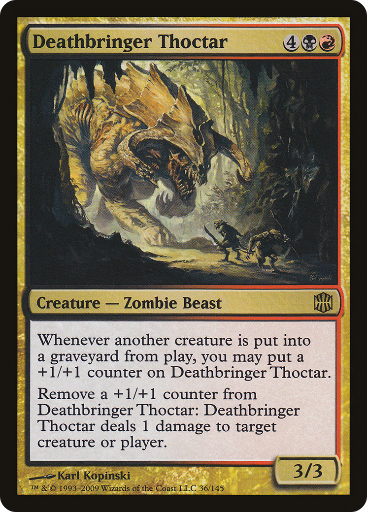 Image of Deathbringer Thoctar (ARB-036) - Alara Reborn Foil