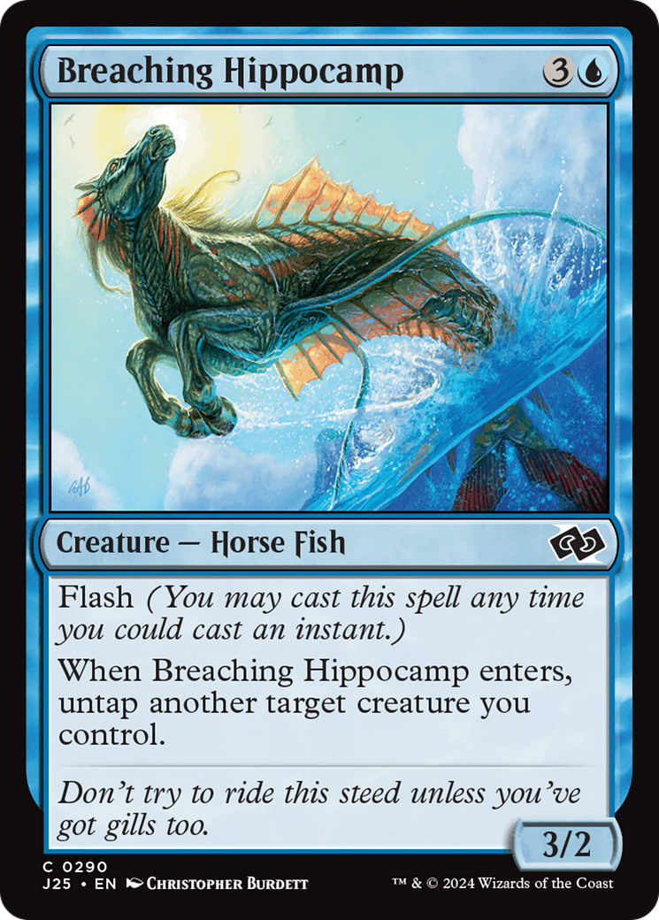 Image of Breaching Hippocamp (J25-290) - Foundations Jumpstart