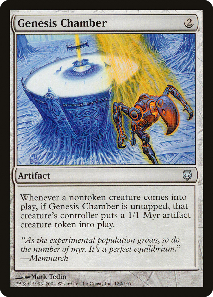 Image of Genesis Chamber (DST-122) - Darksteel Foil