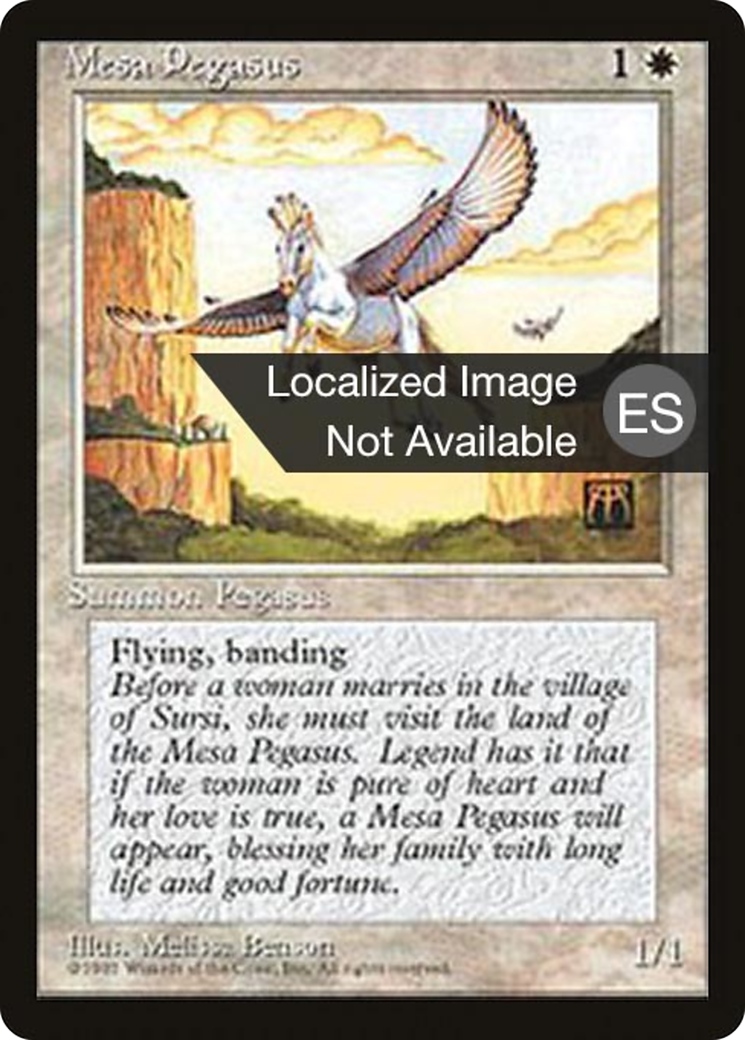 Image of Mesa Pegasus (4BB-) - Fourth Edition Foreign Black Border