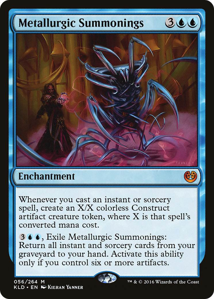 Image of Metallurgic Summonings (KLD-056) - Kaladesh