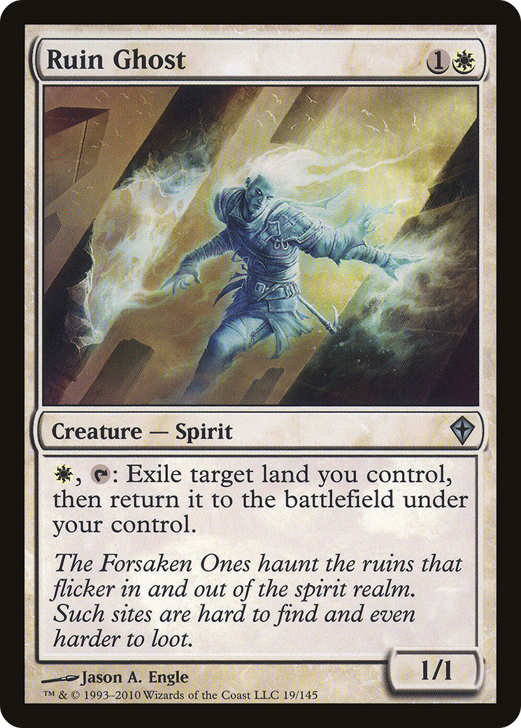 Image of Ruin Ghost (WWK-019) - Worldwake Foil