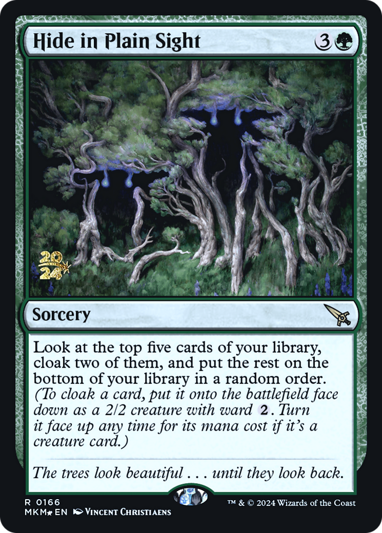 Image of Hide in Plain Sight (PRE-166) - Murders at Karlov Manor Promos Foil