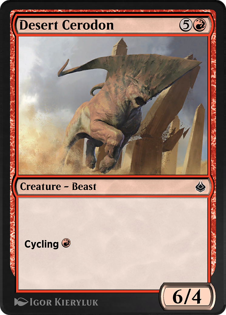 Image of Desert Cerodon (AKR-151) - Amonkhet Remastered