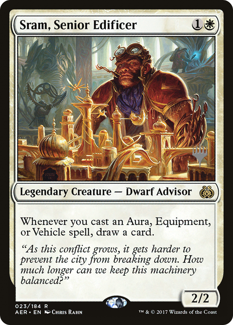 Image of Sram, Senior Edificer (PPKHM-) - Aether Revolt Promos