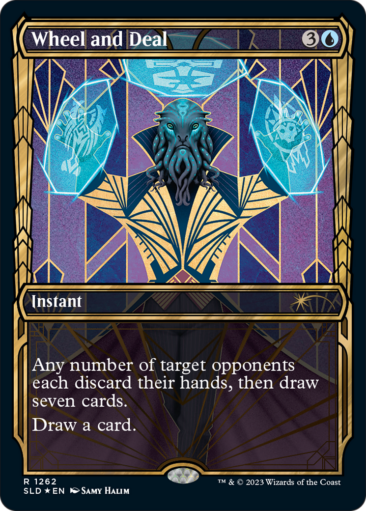 Image of Wheel and Deal (Halo Foil) (SLD-1262) - Secret Lair Drop: (Showcase) Foil