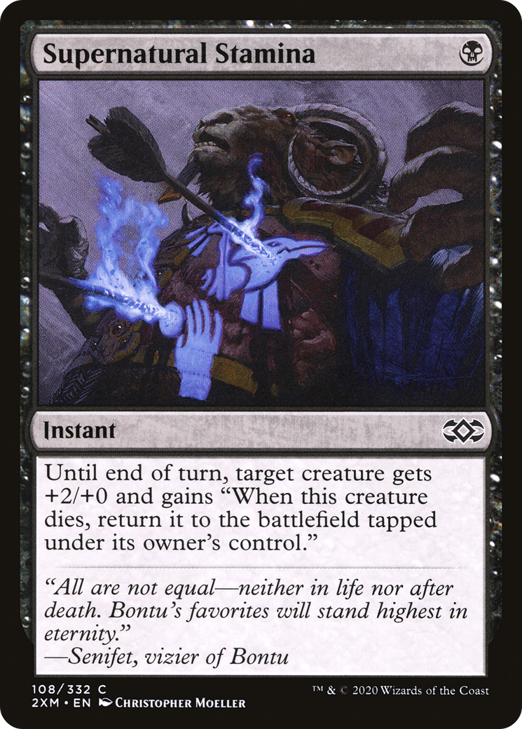 Image of Supernatural Stamina (2XM-108) - Double Masters