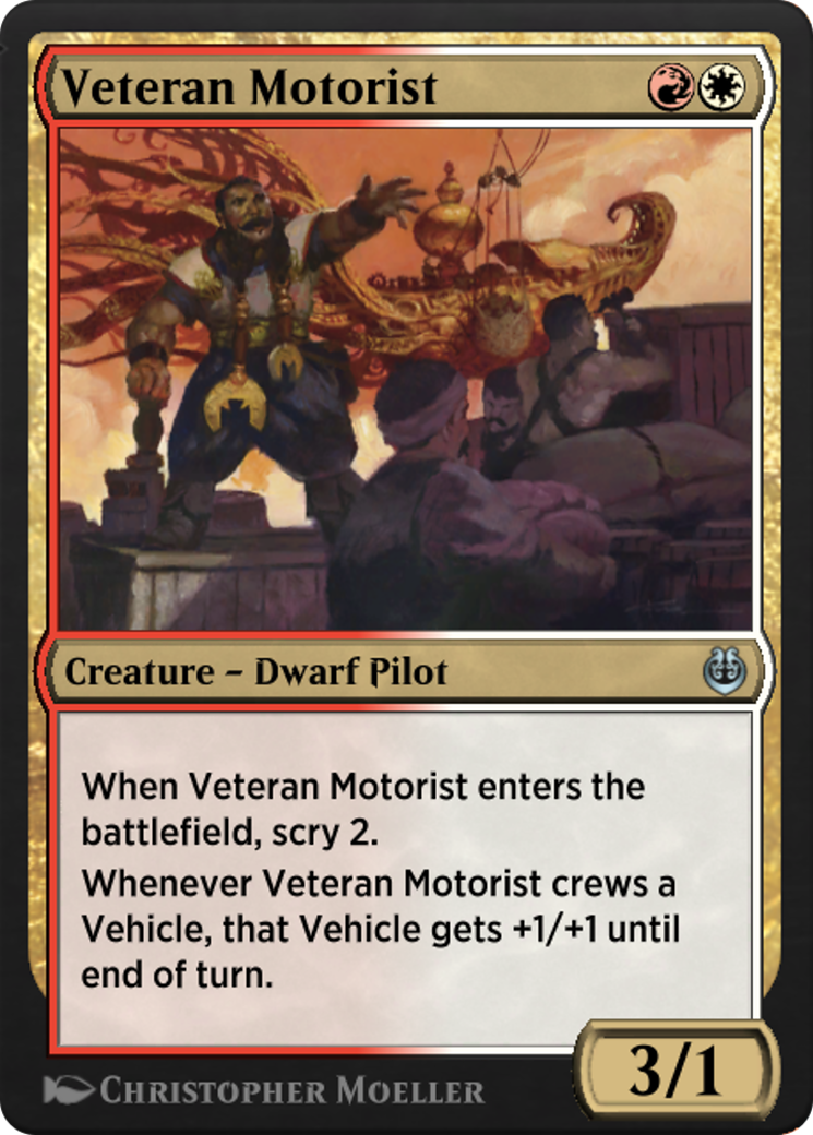 Image of Veteran Motorist (KLR-212) - Kaladesh Remastered