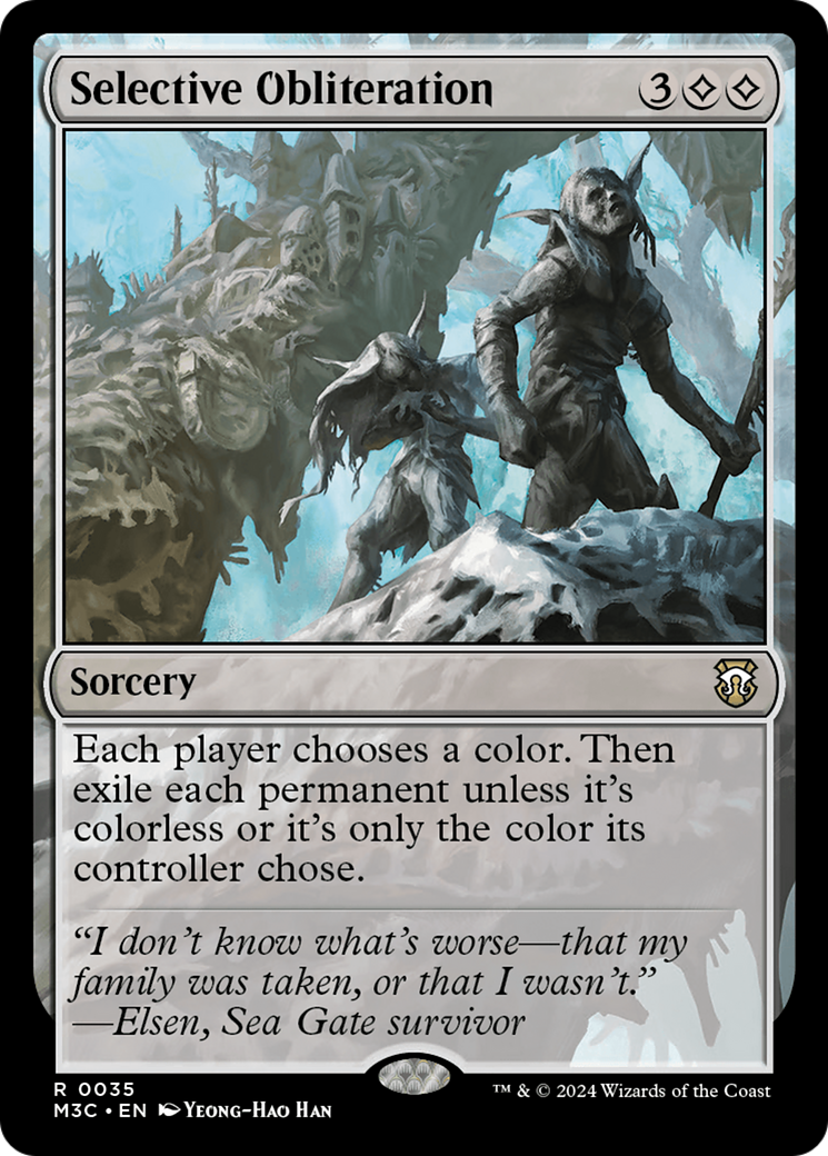 Image of Selective Obliteration (M3C-035) - Modern Horizons 3 Commander