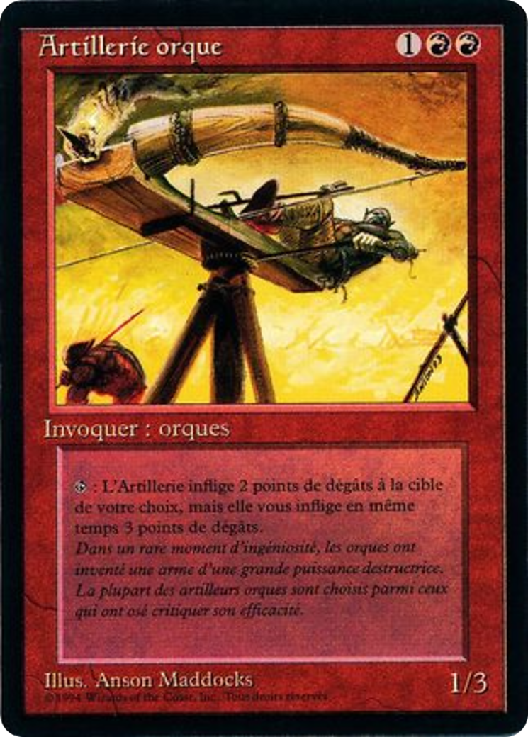 Image of Orcish Artillery (FBB-) - Foreign Black Border