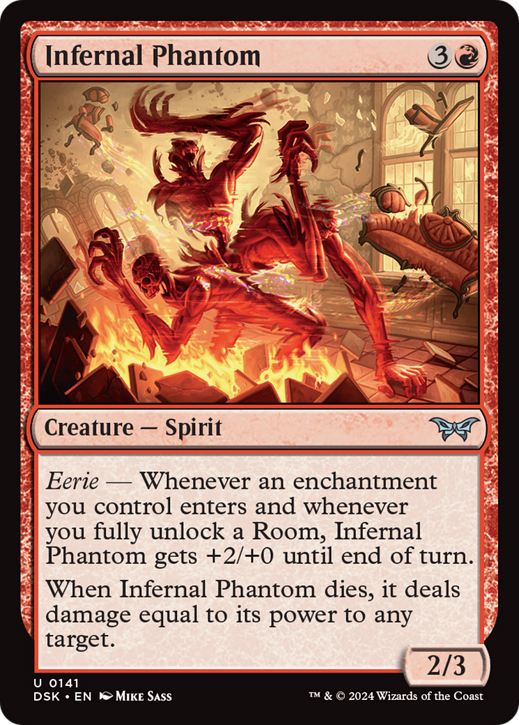 Image of Infernal Phantom (DSK-141) - Duskmourn: House of Horror