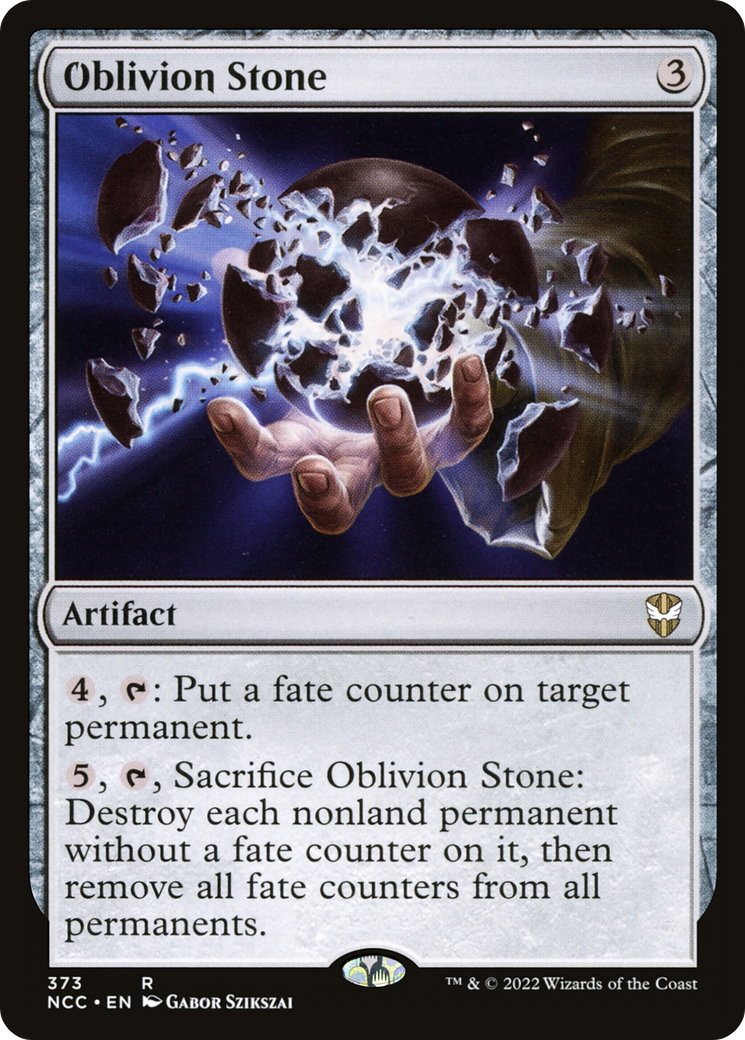 Image of Oblivion Stone (NCC-373) - New Capenna Commander
