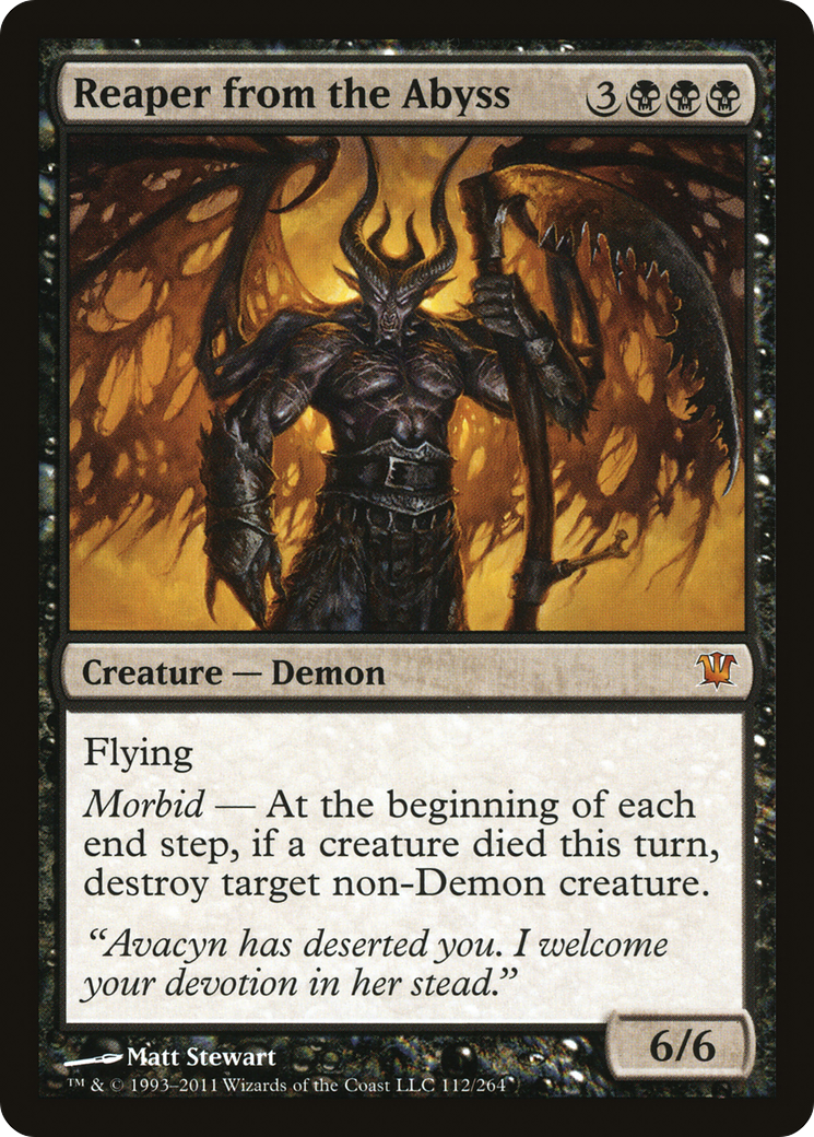 Image of Reaper from the Abyss (ISD-112) - Innistrad Foil