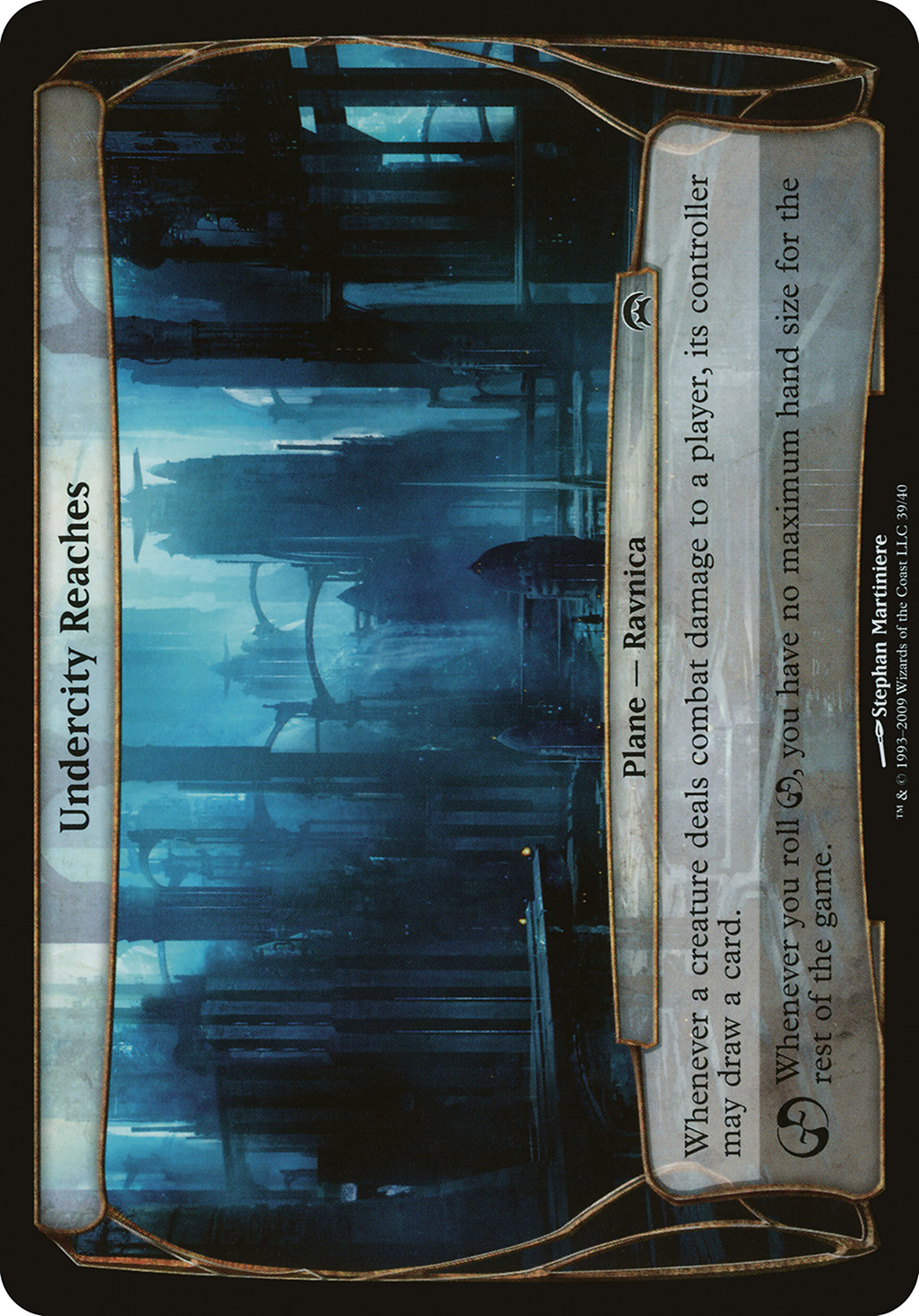 Image of Undercity Reaches (Planechase) (OVER-) - Planechase Planes