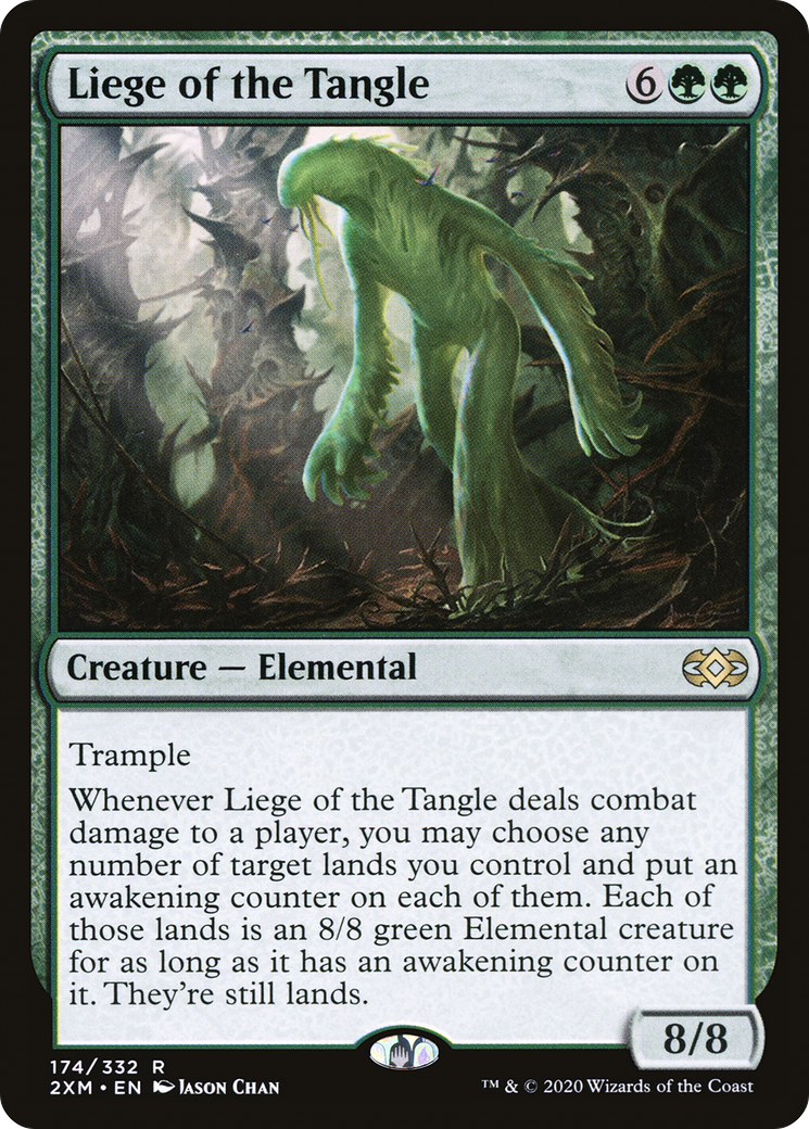 Image of Liege of the Tangle (2XM-174) - Double Masters Foil