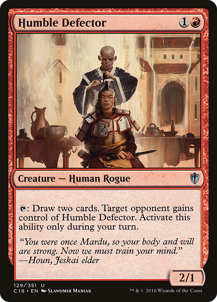 Image of Humble Defector (C16-129) - Commander 2016