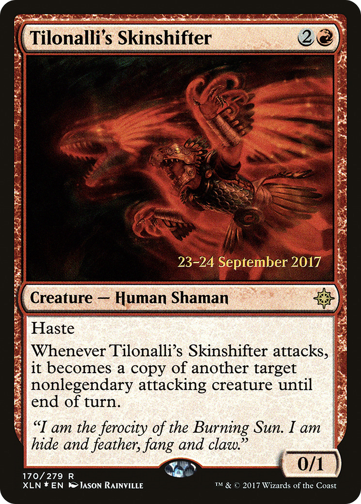 Image of Tilonalli's Skinshifter (PRE-170S) - Ixalan Promos Foil