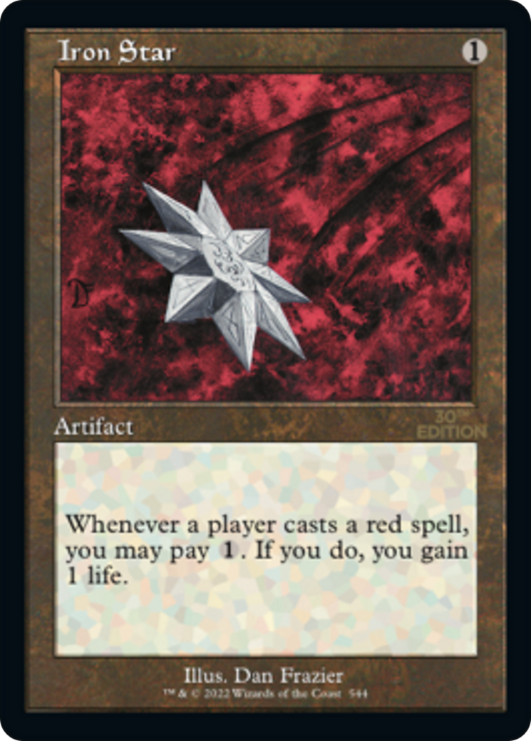 Image of Iron Star (Retro Frame) (30A-544) - 30th Anniversary Edition