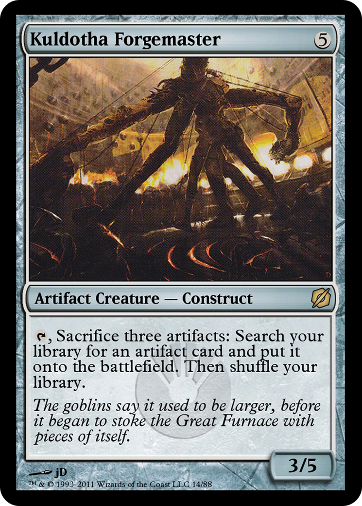 Image of Kuldotha Forgemaster (TD2-014) - Duel Decks: Mirrodin Pure vs. New Phyrexia