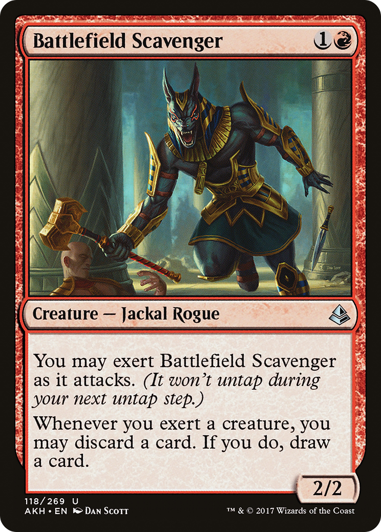 Image of Battlefield Scavenger (AKH-118) - Amonkhet Foil