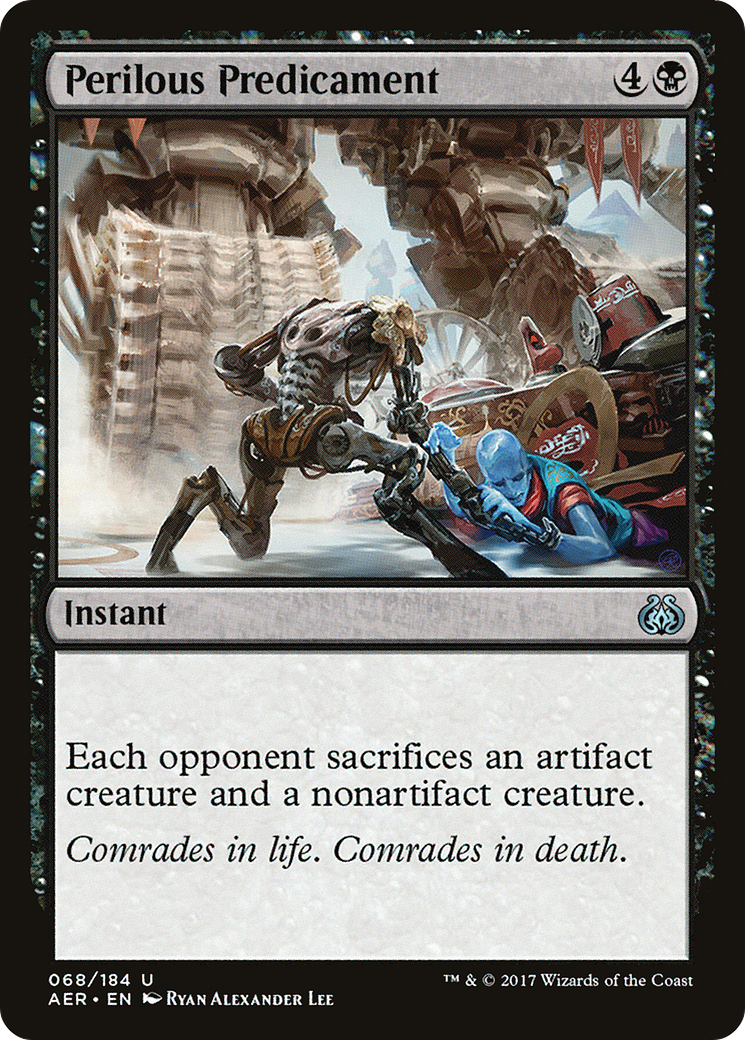 Image of Perilous Predicament (AER-068) - Aether Revolt Foil