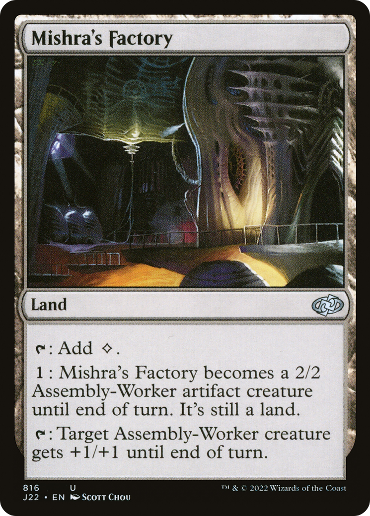 Image of Mishra's Factory (J22-816) - Jumpstart 2022