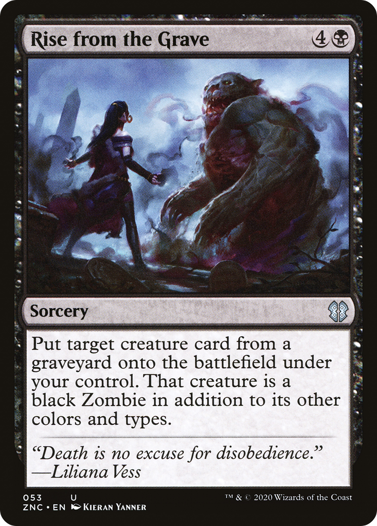 Image of Rise from the Grave (ZNC-053) - Zendikar Rising Commander