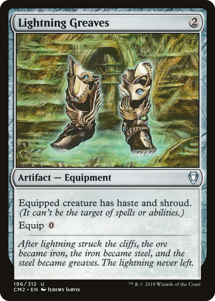 Image of Lightning Greaves (CM2-196) - Commander Anthology Volume II