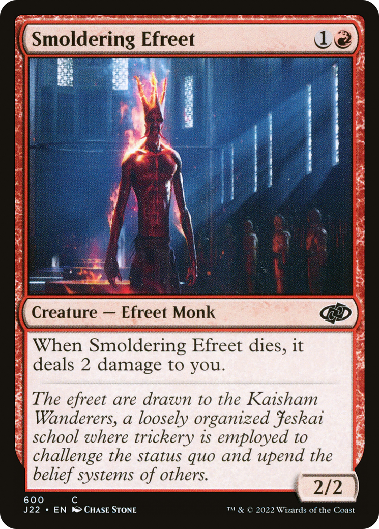 Image of Smoldering Efreet (J22-600) - Jumpstart 2022