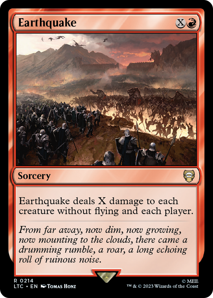 Image of Earthquake (LTC-214) - Tales of Middle-earth Commander
