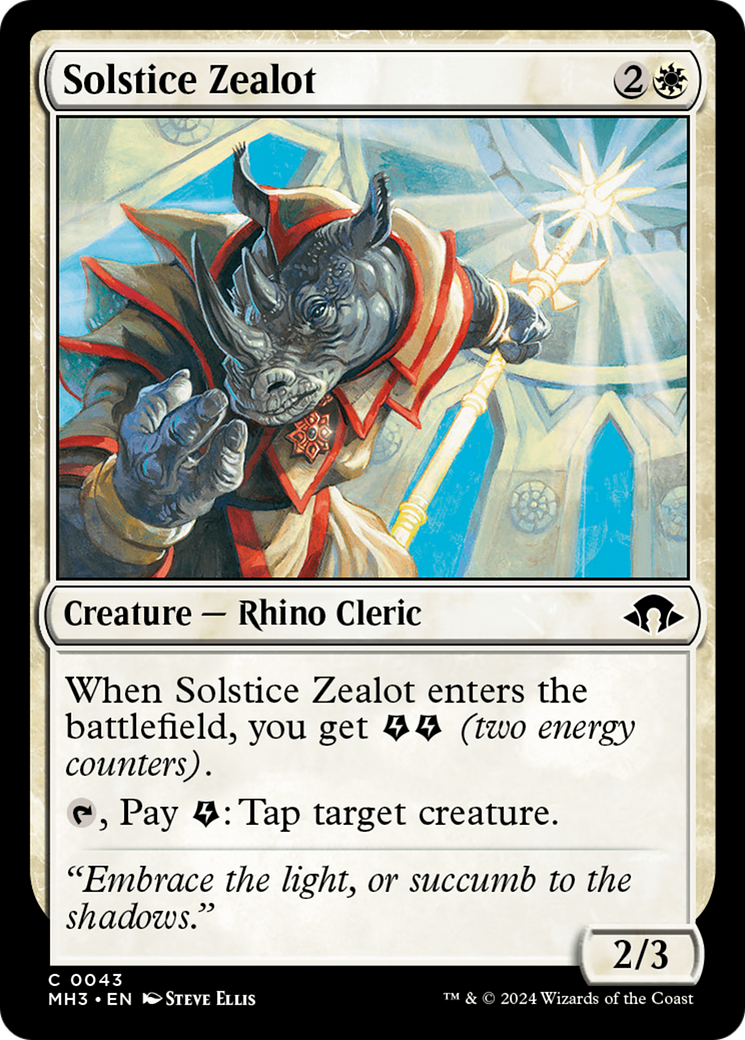 Image of Solstice Zealot (MH3-043) - Modern Horizons 3