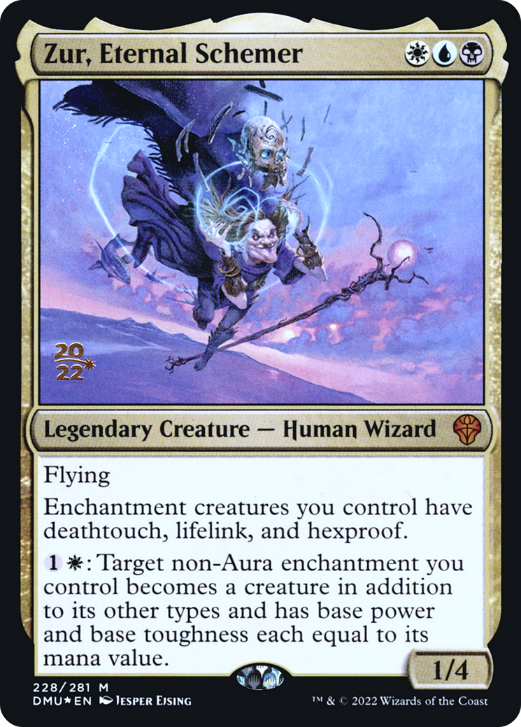 Image of Zur, Eternal Schemer (PRE-228) - Dominaria United Promos Foil