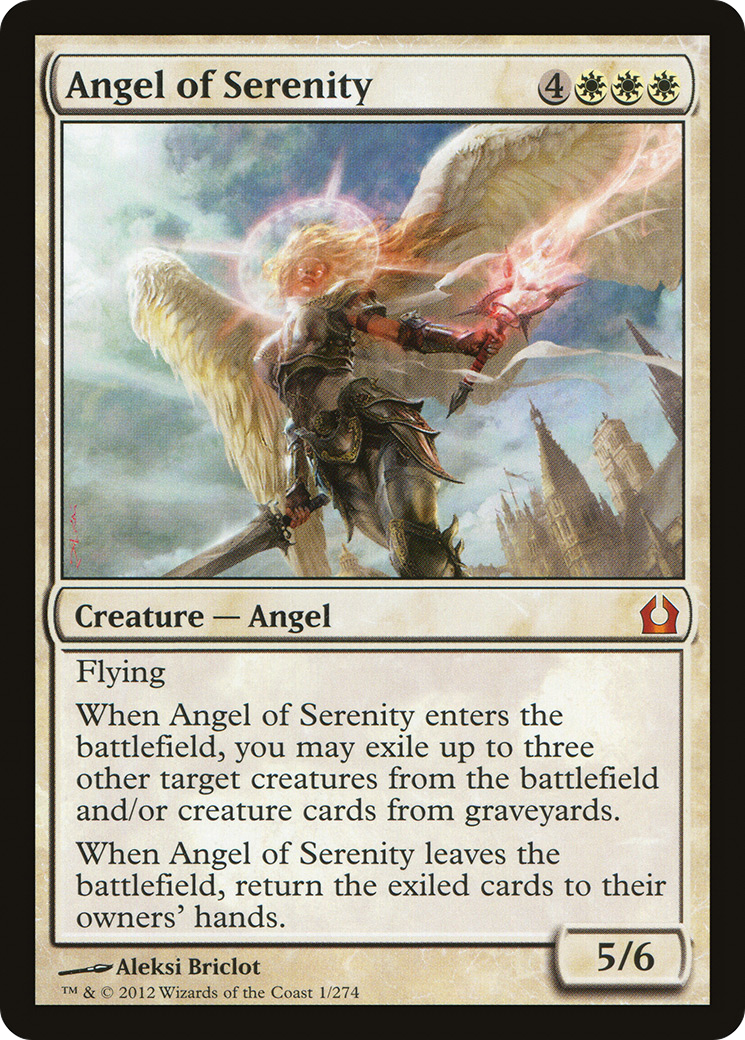 Image of Angel of Serenity (RTR-001) - Return to Ravnica