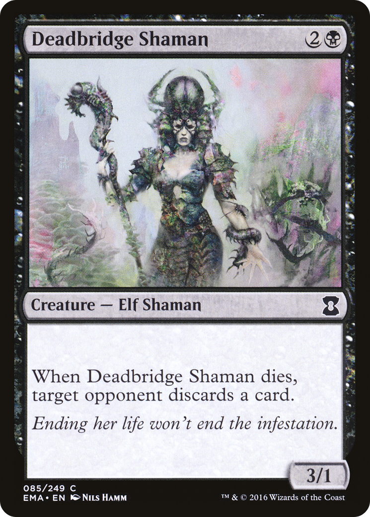 Image of Deadbridge Shaman (EMA-085) - Eternal Masters Foil