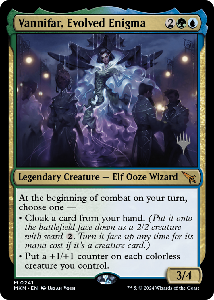 Image of Vannifar, Evolved Enigma (PPMKM-241) - Murders at Karlov Manor Promos Foil