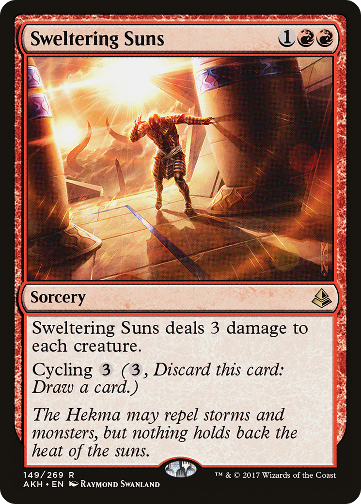 Image of Sweltering Suns (AKH-149) - Amonkhet Foil