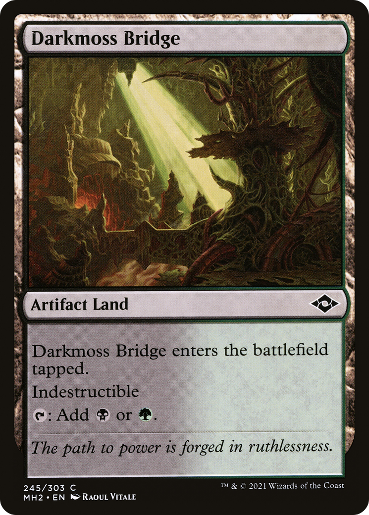 Image of Darkmoss Bridge (MH2-245) - Modern Horizons 2 Foil