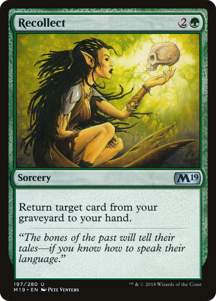 Image of Recollect (M19-197) - Core Set 2019