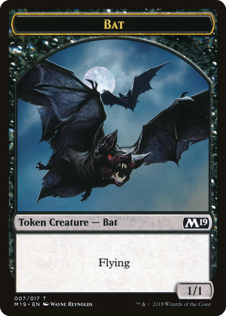 Image of Bat Token (M19-007) - Core Set 2019 Tokens