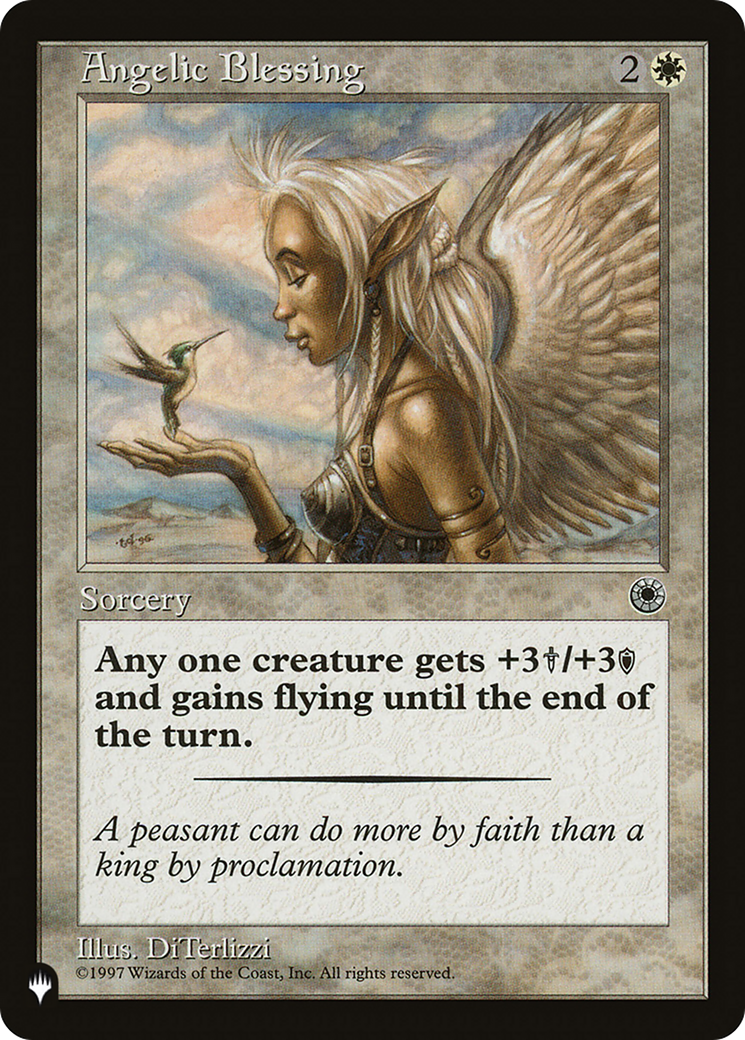 Image of Angelic Blessing (LIST-POR-2) - The List