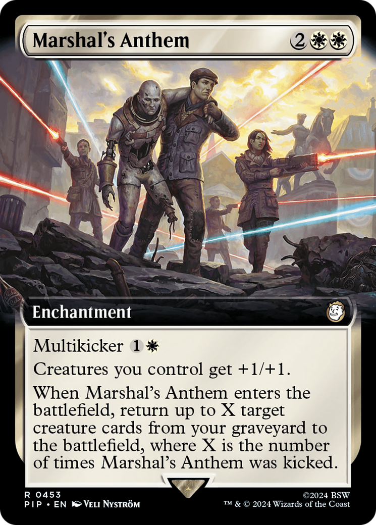 Image of Marshal's Anthem (Extended Art) (PIP-453) - Fallout: (Extended Art)