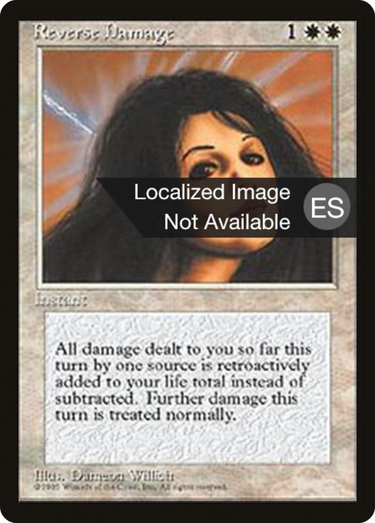 Image of Reverse Damage (4BB-) - Fourth Edition Foreign Black Border