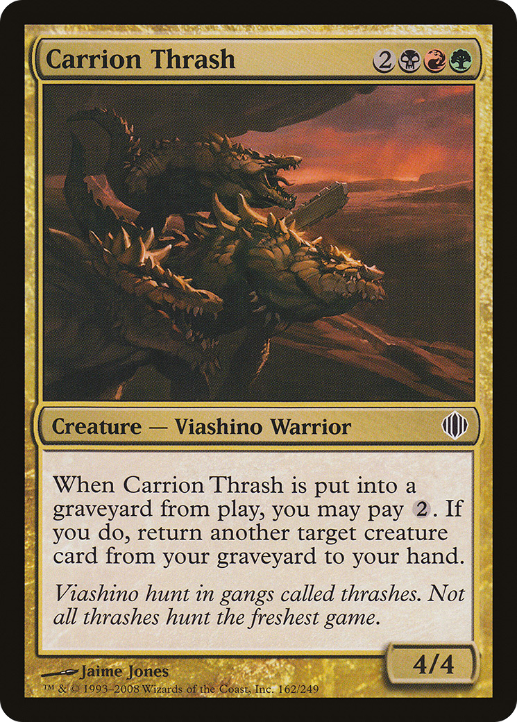 Image of Carrion Thrash (ALA-162) - Shards of Alara