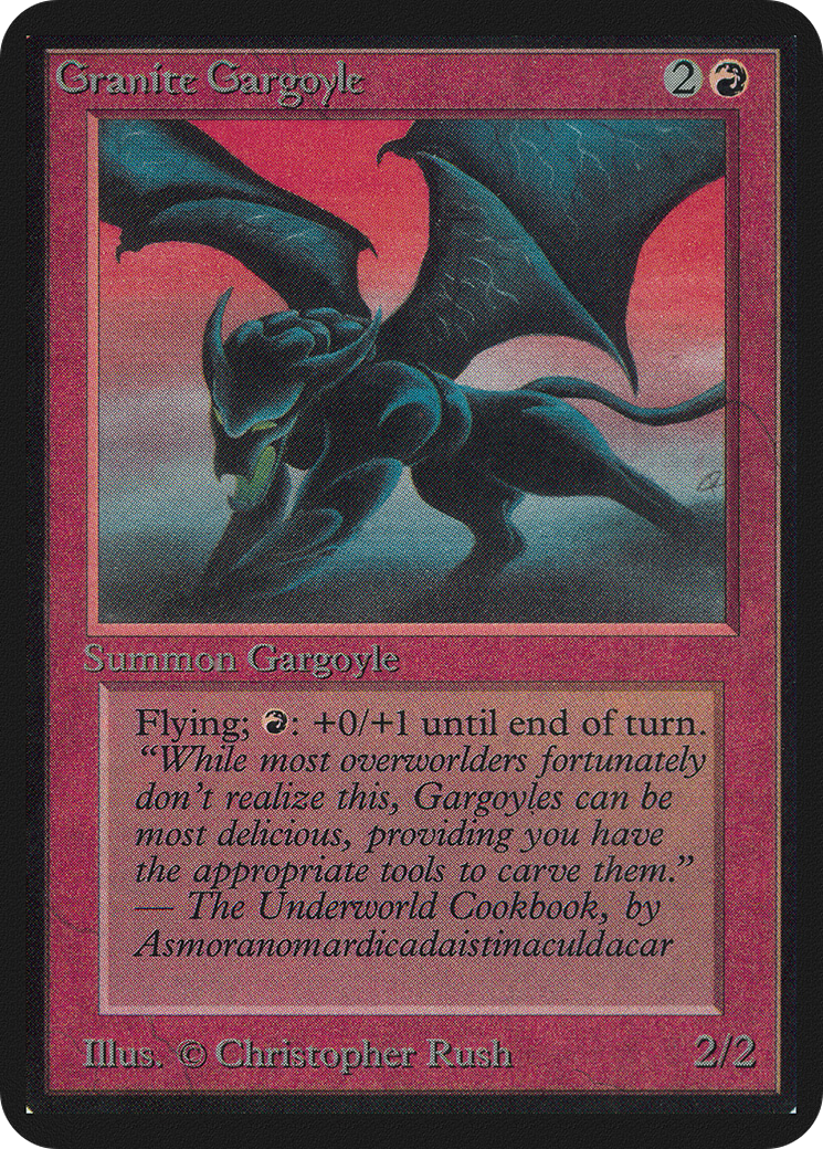 Image of Granite Gargoyle (LEA-) - Limited Edition Alpha