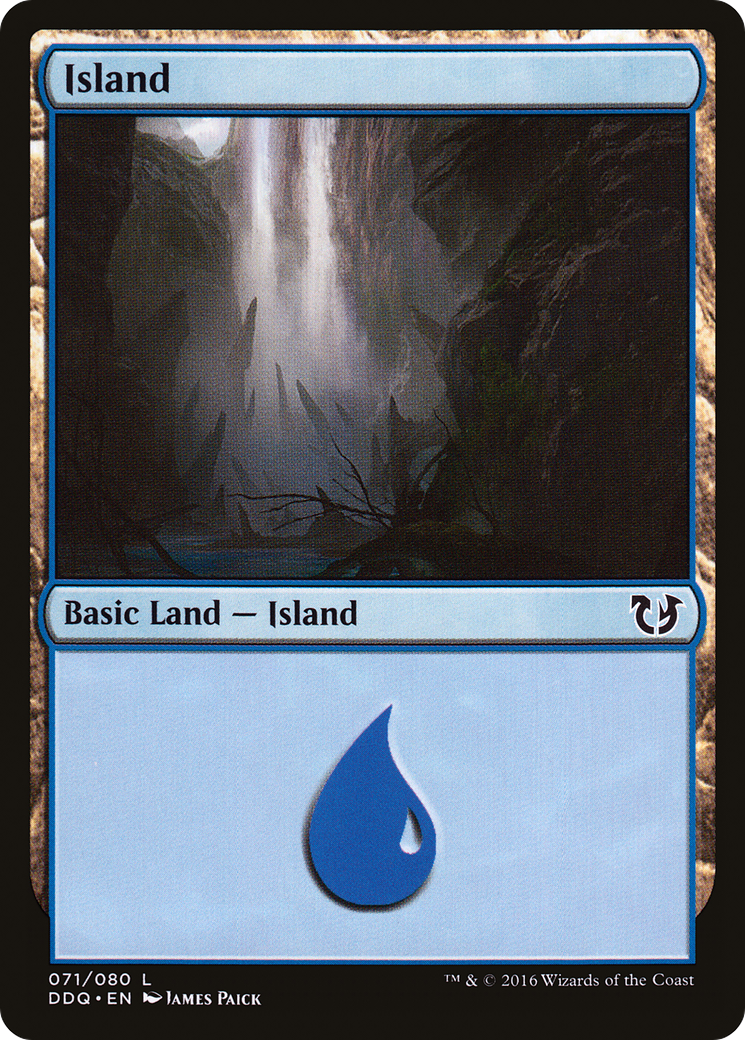 Image of Island (071) (DDQ-071) - Duel Decks: Blessed vs. Cursed