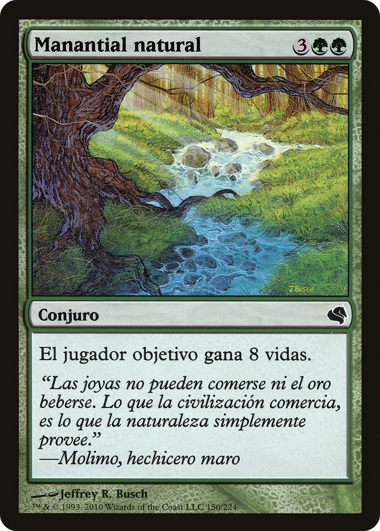 Image of Natural Spring (Spanish) - 