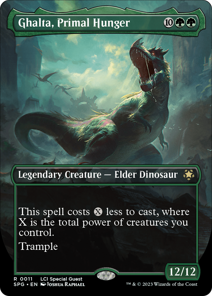 Image of Ghalta, Primal Hunger (Borderless) (SPG-011) - Special Guests (Borderless)