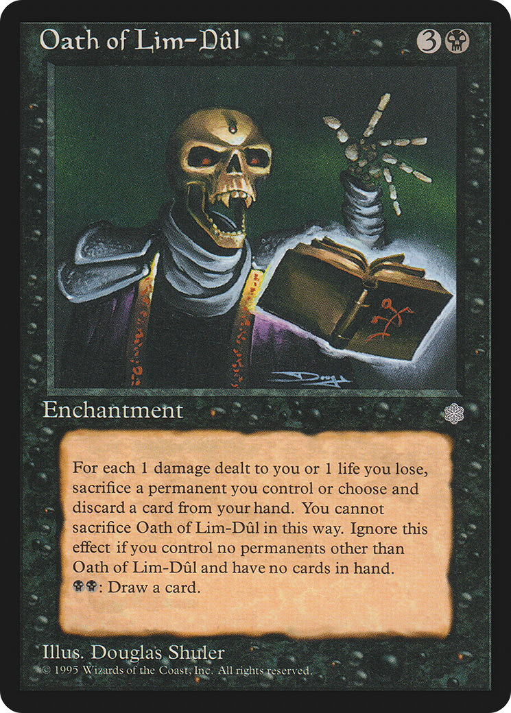Image of Oath of Lim-Dul (ICE-) - Ice Age